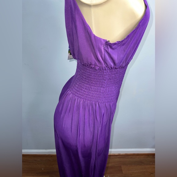 NWT CM Purple Maxi Dress Size XL - Picture 7 of 10